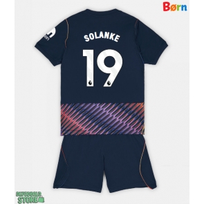 Tottenham Hotspur Dominic Solanke #19 Replika Babytøj Udebanesæt Børn 2026-27 Kortærmet (+ Korte bukser)